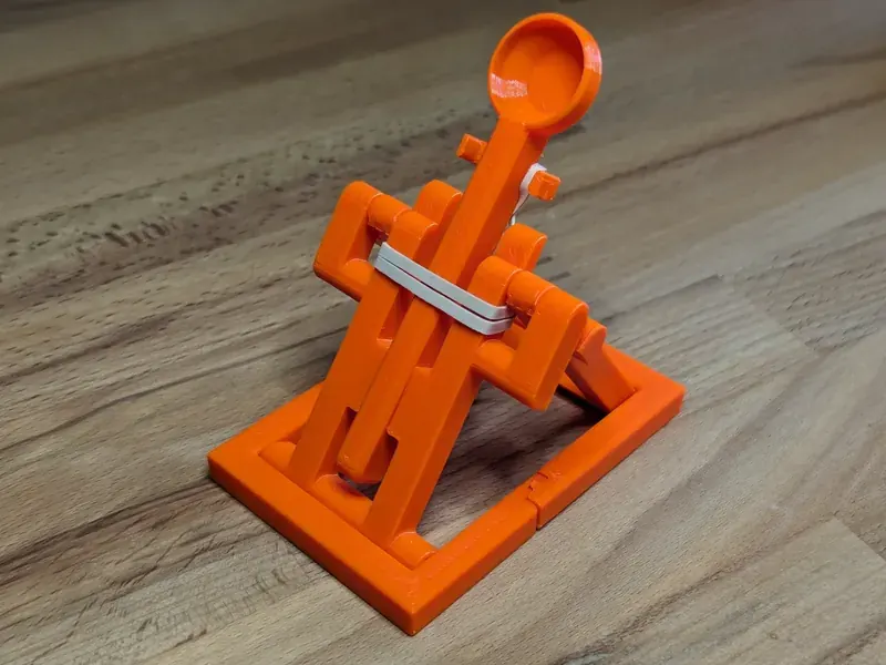 Catapulta plegable (foto de referencia)