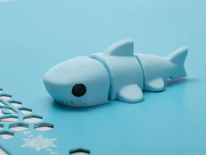 Tiburón articulado mini (foto de referencia)